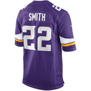 Men's Minnesota Vikings Harrison Smith Nike Purple Game Player Jersey