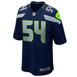 Men's Seattle Seahawks Bobby Wagner Nike Navy Game Player Jersey