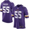 Men's Minnesota Vikings Anthony Barr Nike Purple Game Player Jersey