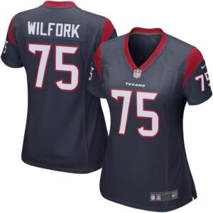 Women's Nike Vince Wilfork Navy Blue Houston Texans Game Jersey