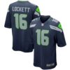 Men's Seattle Seahawks Tyler Lockett Nike Navy Game Player Jersey