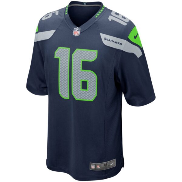 Men's Seattle Seahawks Tyler Lockett Nike Navy Game Player Jersey