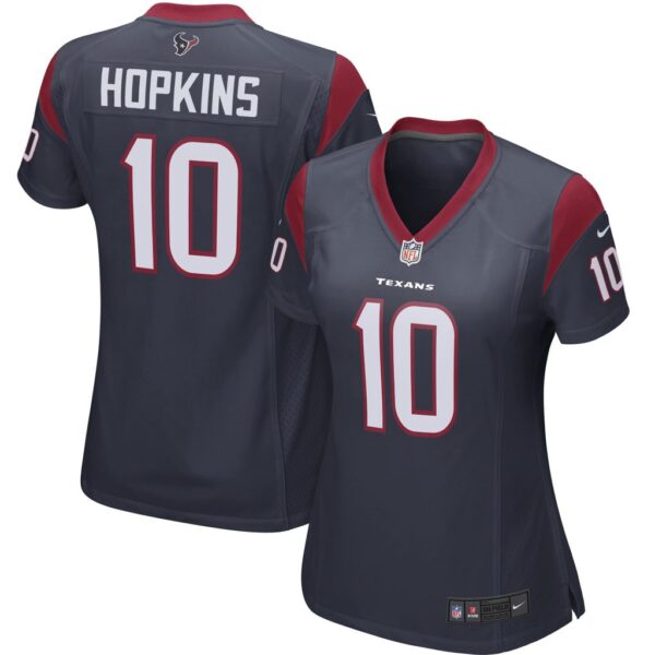 Women's DeAndre Hopkins Houston Texans Nike Women's Player Game Jersey - Navy