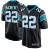 Men's Carolina Panthers Christian McCaffrey Nike Black Player Jersey