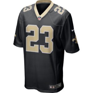 Men's New Orleans Saints Marshon Lattimore Nike Black Game Player Jersey