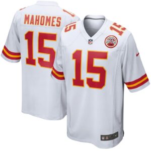 Men's Kansas City Chiefs Patrick Mahomes Nike White Game Jersey