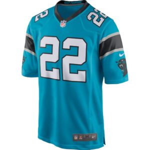 Men's Carolina Panthers Christian McCaffrey Nike Blue Game Jersey