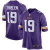 Men's Minnesota Vikings Adam Thielen Nike Purple Game Player Jersey