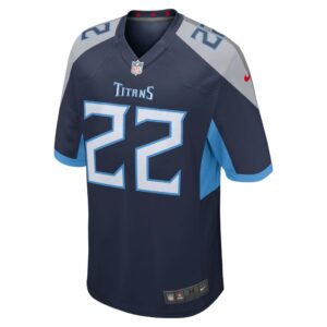 Men's Tennessee Titans Derrick Henry Nike Navy Player Game Jersey