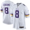 Men's Minnesota Vikings Kirk Cousins Nike White Game Jersey