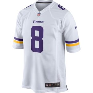 Men's Minnesota Vikings Kirk Cousins Nike White Game Jersey