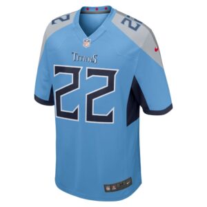 Men's Tennessee Titans Derrick Henry Nike Light Blue Player Game Jersey