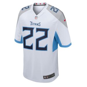 Men's Tennessee Titans Derrick Henry Nike White Player Game Jersey