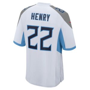 Men's Tennessee Titans Derrick Henry Nike White Player Game Jersey