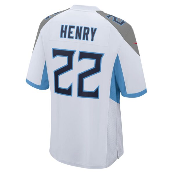 Men's Tennessee Titans Derrick Henry Nike White Player Game Jersey