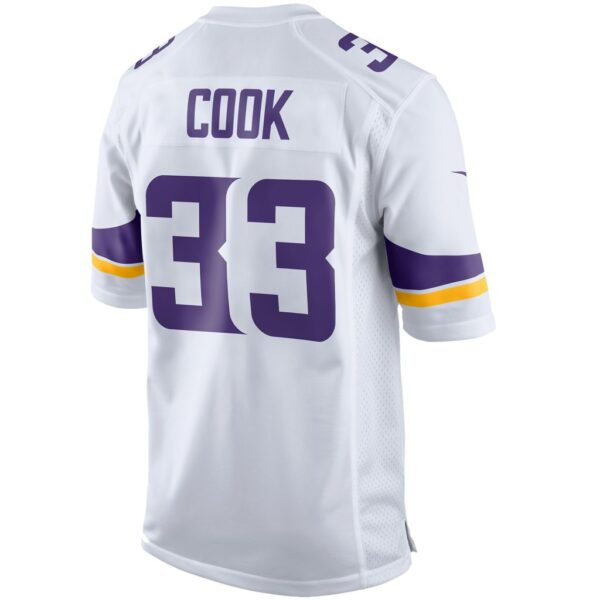 Men's Minnesota Vikings Dalvin Cook Nike White Player Game Jersey