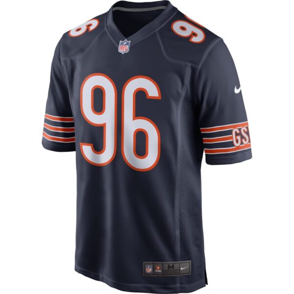 Men's Chicago Bears Akiem Hicks Nike Navy Player Game Jersey