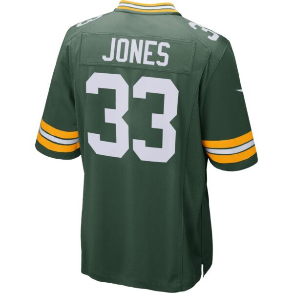 Men's Green Bay Packers Aaron Jones Nike Green Player Game Jersey