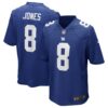 Men's New York Giants Daniel Jones Nike Royal Game Player Jersey