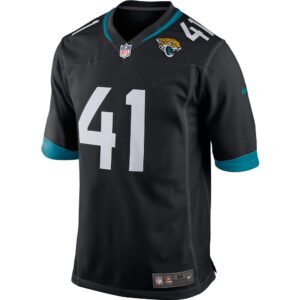 Men's Jacksonville Jaguars Josh Allen Nike Black Game Player Jersey