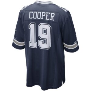 Men's Dallas Cowboys Amari Cooper Nike Navy Game Team Jersey