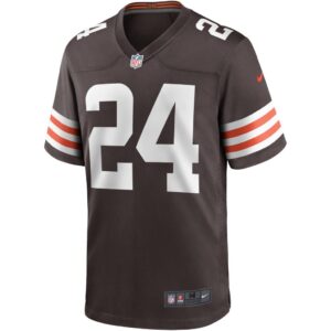 Men's Cleveland Browns Nick Chubb Nike Brown Game Player Jersey