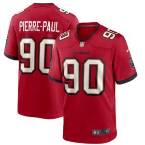 Men's Tampa Bay Buccaneers Jason Pierre-Paul Nike Red Game Player Jersey