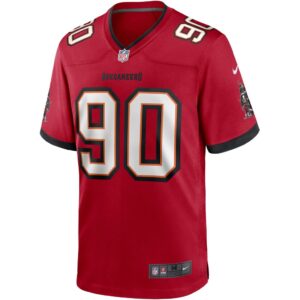 Men's Tampa Bay Buccaneers Jason Pierre-Paul Nike Red Game Player Jersey