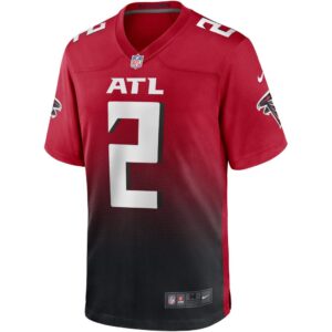 Men's Atlanta Falcons Matt Ryan Nike Red 2nd Alternate Game Jersey