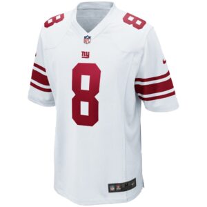 Men's New York Giants Daniel Jones Nike White Game Jersey