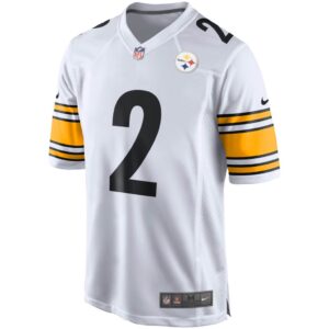 Men's Pittsburgh Steelers Mason Rudolph Nike White Game Jersey