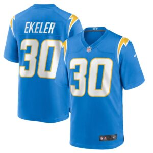 Men's Los Angeles Chargers Austin Ekeler Nike Powder Blue Game Jersey