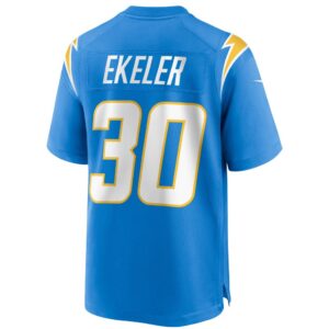 Men's Los Angeles Chargers Austin Ekeler Nike Powder Blue Game Jersey