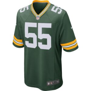 Men's Green Bay Packers Za'Darius Smith Nike Green Game Player Jersey