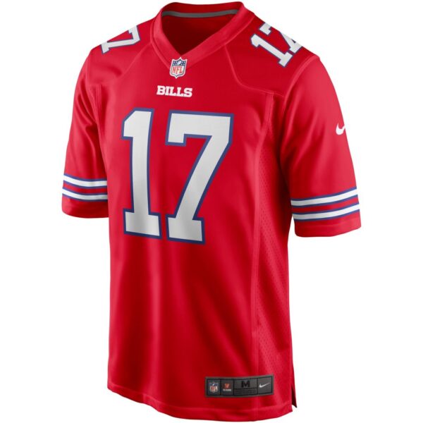 Men's Buffalo Bills Josh Allen Nike Red Alternate Game Jersey