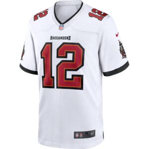 Men's Tampa Bay Buccaneers Tom Brady Nike White Game Jersey