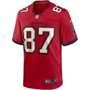 Men's Tampa Bay Buccaneers Rob Gronkowski Nike Red Game Jersey