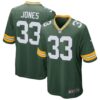 Men's Green Bay Packers Aaron Jones Nike Green Game Jersey