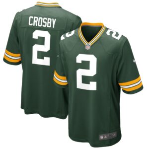 Men's Green Bay Packers Mason Crosby Nike Green Game Jersey