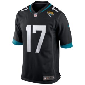 Men's Jacksonville Jaguars D.J. Chark Nike Black Game Jersey