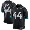 Men's Jacksonville Jaguars Myles Jack Nike Black Game Jersey