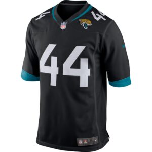 Men's Jacksonville Jaguars Myles Jack Nike Black Game Jersey