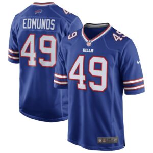 Men's Buffalo Bills Tremaine Edmunds Nike Royal Game Jersey