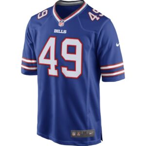 Men's Buffalo Bills Tremaine Edmunds Nike Royal Game Jersey