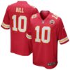 Men's Kansas City Chiefs Tyreek Hill Nike Red Game Jersey