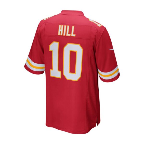 Men's Kansas City Chiefs Tyreek Hill Nike Red Game Jersey