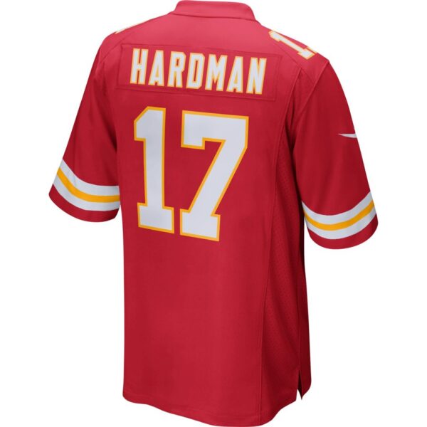 Men's Kansas City Chiefs Mecole Hardman Nike Red Game Jersey