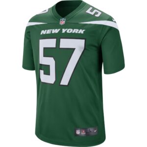 Men's New York Jets C.J. Mosley Nike Gotham Green Game Jersey