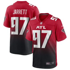 Men's Atlanta Falcons Grady Jarrett Nike Red 2nd Alternate Game Jersey