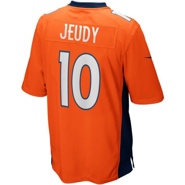 Men's Denver Broncos Jerry Jeudy Nike Orange Game Jersey